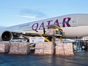 In new ad, Qatar Airways said it directly supports nearly 123,000 US jobs and flies 3.1 million visitors to the US annually. (File photo)