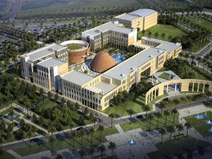 The new campus will span a total area of 129,000 square meters with the capacity to accommodate up to 4,000 students. 
