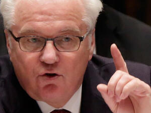  المندوب الروسي الدائم لدى الأمم المتحدة فيتالي تشوركين