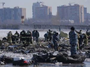  62 شخصا لقوا حتفهم في حادث تحطم الطائرة “بوينغ 800-737″ التابعة لشركة “فلاي دبي” 