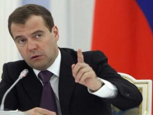 رئيس الوزراء الروسي ديمتري ميدفيديف