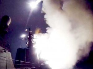 أربع سفن حربية روسية في بحر قزوين أطلقت صواريخ على مواقع بنية تحتية تابعة لداعش