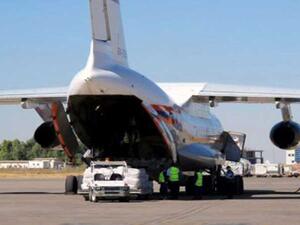 طائرة روسية تحمل على متنها مساعدات للسوريين 