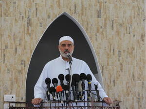  Ismail Haniyeh, head of the Islamic Resistance Movement. (Shutterstock/File Photo)