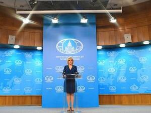  المتحدثة باسم الخارجية الروسية ماريا زاخاروفا 