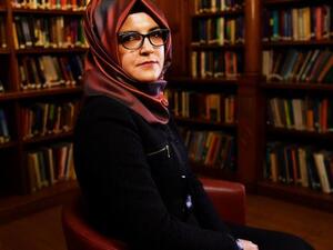 Jamal Khashoggi's fiancé (Twitter)