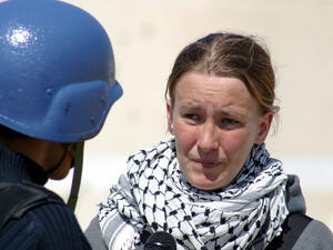 في 16 مارس/آذار 2003 ظنت كوري أن جنسيتها الأمريكية وملامحها الشقراء ستحول دون تدمير منزل فلسطيني