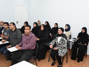 أثناء الدورات التدريبية