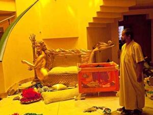 فقراء ليبيا يقضون رمضانهم في قصر القذافي