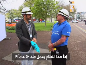 أحمد الشقيري في حلقة عالم تحت العالم في خواطر9.