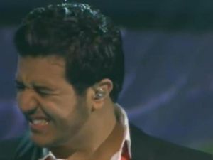 Jordanian Arab Idol contestant Yousef Arafat broke down on Arab television, citing stress and exhaustion for his emotional display.  