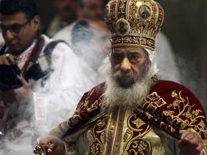 Pope Shenouda III was a strong believer in patriotism and religious equality. (Image source: "m.ctv.ca")