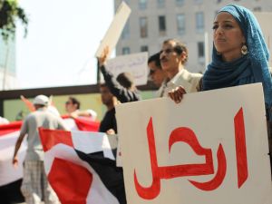 The men are not the only ones getting active on the protesting battlefield. The men are not the only ones getting active on the protesting battlefield.