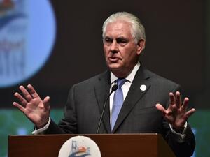 US Secretary of State Rex Tillerson will arrive in Kuwait on Monday for talks on the Qatar crisis (Ozan Kose/AFP)