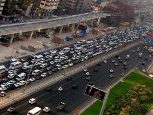 Traffic jam in Dubai (AFP/File Photo)