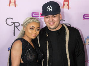 بلاك شاينا وخطيبها السابق روب كاردشيان