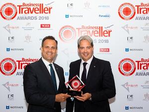 Omer Kaddouri, President & CEO and Guy Hutchinson, COO from Rotana accepted the award on behalf of the company at a glittering awards ceremony held in Dubai.