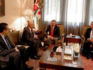 HM King Abdullah II affirmed Jordan's support for a political solution in Libya to unite rival factions. (Photo: The Royal Court)