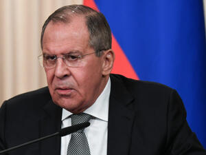 Russian Foreign Minister Sergey Lavrov (AFP File Photo/ Yuri Kadobnov)