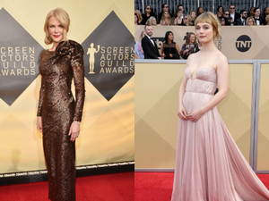 أجمل إطلالات المشاهير على السجادة الحمراء أثناء حفل SAG Awards