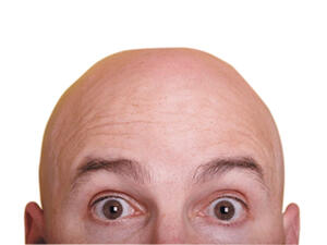 bald Arab man