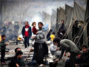 “The latest Syrian refugees census has shown a drop from 1.210 million to 980,000 registered Syrian refugees in two years" (AFP/File)