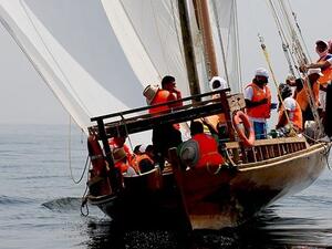 Dubai International Marine Club (DIMC) at Mina Seyahi is hosting an exciting series of ocean-going races.