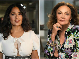 ديان فون فورستنبرغ - سلمى حايك