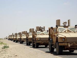 Pro Hadi forces  are backed by the Saudi-led coalition in their fight against Houthi rebels. (AFP/File)