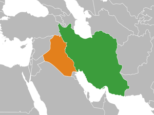Iraq is Iran’s main trading partner for non-oil goods (Source: Wikimedia/Izzedine)