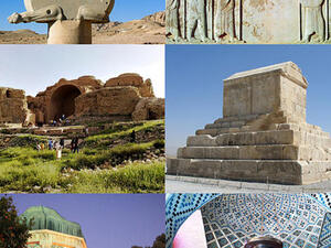 Photos from scenic destinations of Fars province, Iran (Source: Wikimedia) 