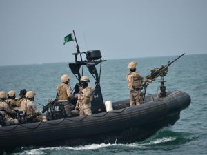عناصر من القوات البحرية السعودية