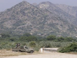 منطقة جازان الحدودية المحاذية للاراضي اليمنية