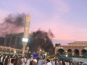 صورة للتفجير في المدينة المنورة..عن الانترنت