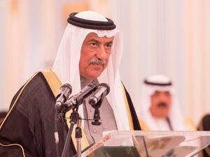 In a royal decree announced on state television, Al-Assaf was made minister of state and will remain a member of the Council of Ministers, known as the Saudi Cabinet. (SPA)