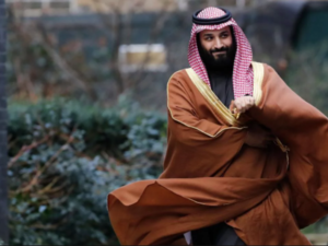 Saudi crown prince Mohammed bin Salman in London. Picture /AFP