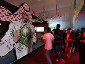 An image from the first Saudi Arabian Comic-Con, hosted in Jeddah this year. [AFP]
