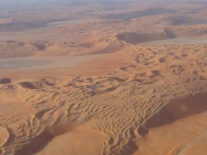 The Empty Quarter in Saudi Arabia where authorities have rescued 3 men. (AFP/ File Photo)