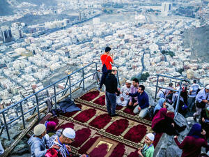 An estimated 35 million passengers are expected to be transported to the Grand Mosque during Ramadan. (shutterstock)