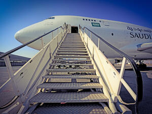 Passengers of Saudi Arabian Airlines can now send text services through iMessage and Facebook. (Shutterstock/ File Photo)