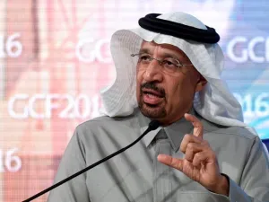 Saudi energy minister Khalid Al Falih. (Fayez Nureldine/ AFP)