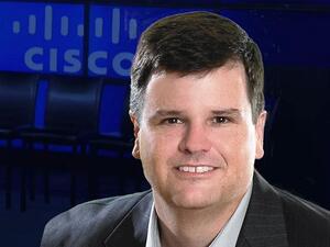 Scott Harrell, Senior VP of Product Mgmt for Enterprise Networking, Cisco.