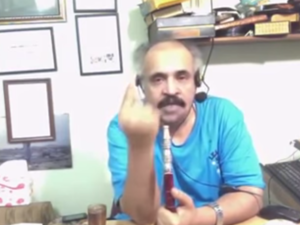 We're not sure what's actually in store for this accidental YouTube star, but what happens at the end of the video he produced this week has people raging. (YouTube)