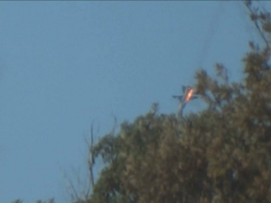After a Russian fighter jet went down along the Turkish-Syrian border Tuesday morning, unverified clips purport to show a pilot capture. (Twitter)