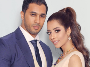 Beautiful Balqees and her gorgeous hubby. (Instagram)