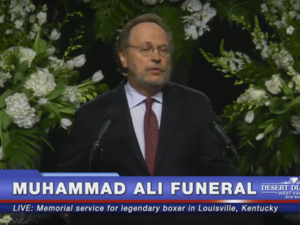 Billy Crystal delivered a heartfelt eulogy for Muhammad Ali. (YouTube)