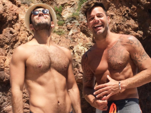 Why hello, boys! (Instagram)