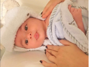 Jayden is too cute for words. (Instagram)