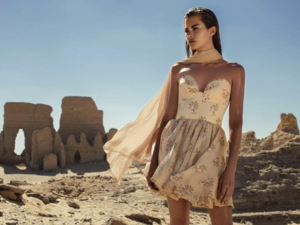 The 27-year-old designer has over six collections, with an impressive clientele where every fashion icon and actress in Egypt got styled in her sexy and sophisticated designs. (Instagram)