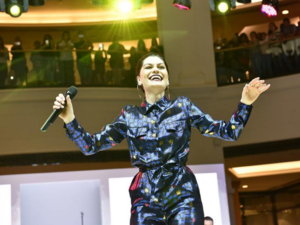 Jessie performing in Dubai. (Instagram)